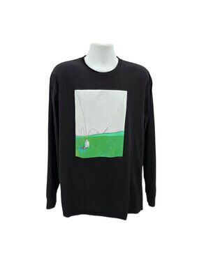 Porter Robinson Mens XL Shirt Nurture The Tour 2021 Graphic Long Sleeve Black